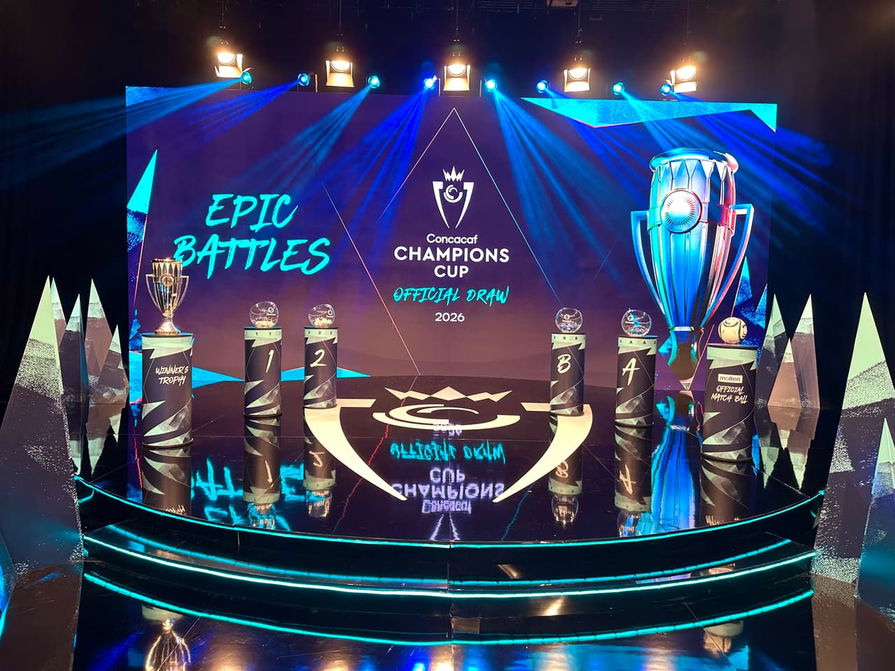 ¿Mala suerte para mexicanos? Rivales definidos tras sorteo de Champions Cup