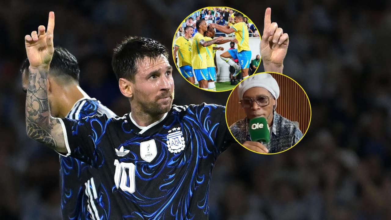 Ronaldinho elogia a Lio Messi y ve fuerte a Brasil rumbo al Mundial 2026