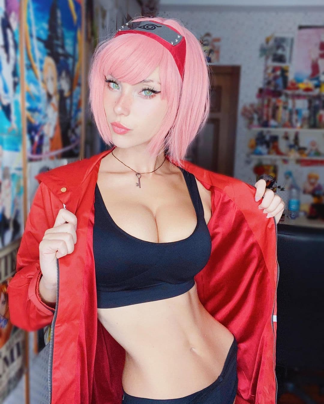 La italiana ha publicado más fotos como Sakura.