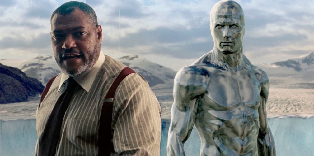 Laurence Fishburne dio voz a Silver Surfer y dio vida a Perry White en Man Of Steel.