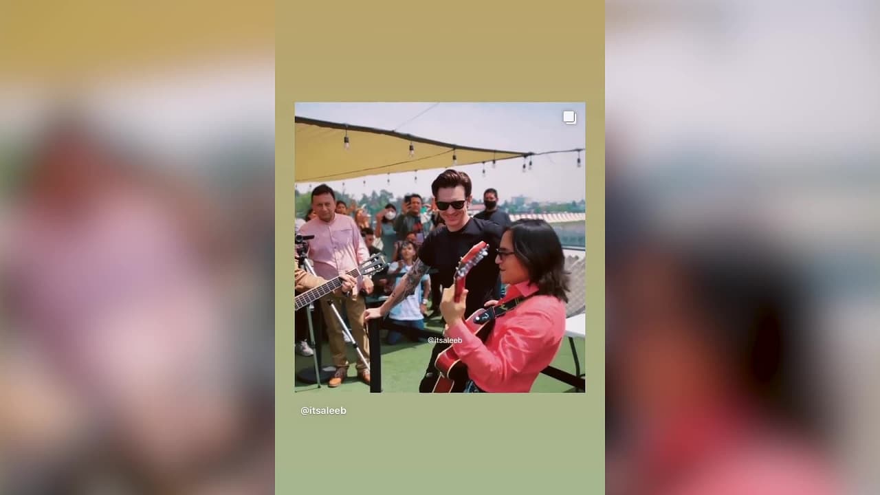 Fans le cantan las mañanitas a Drake Bell en su visita a CDMX