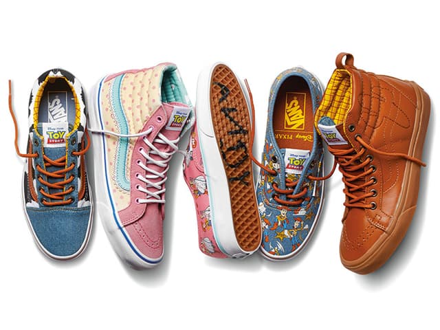 La línea de 'Toy Story' para Vans les pegó a los fans justo en la nostalgia con estos diseños tan llenos de color.