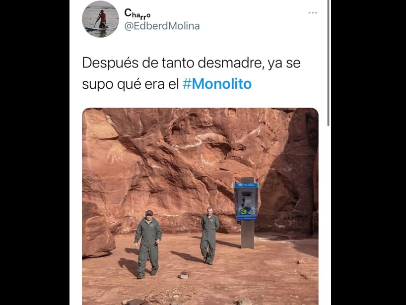 Otros usuarios pensaron que solo se trataba de una instalación para un teléfono.