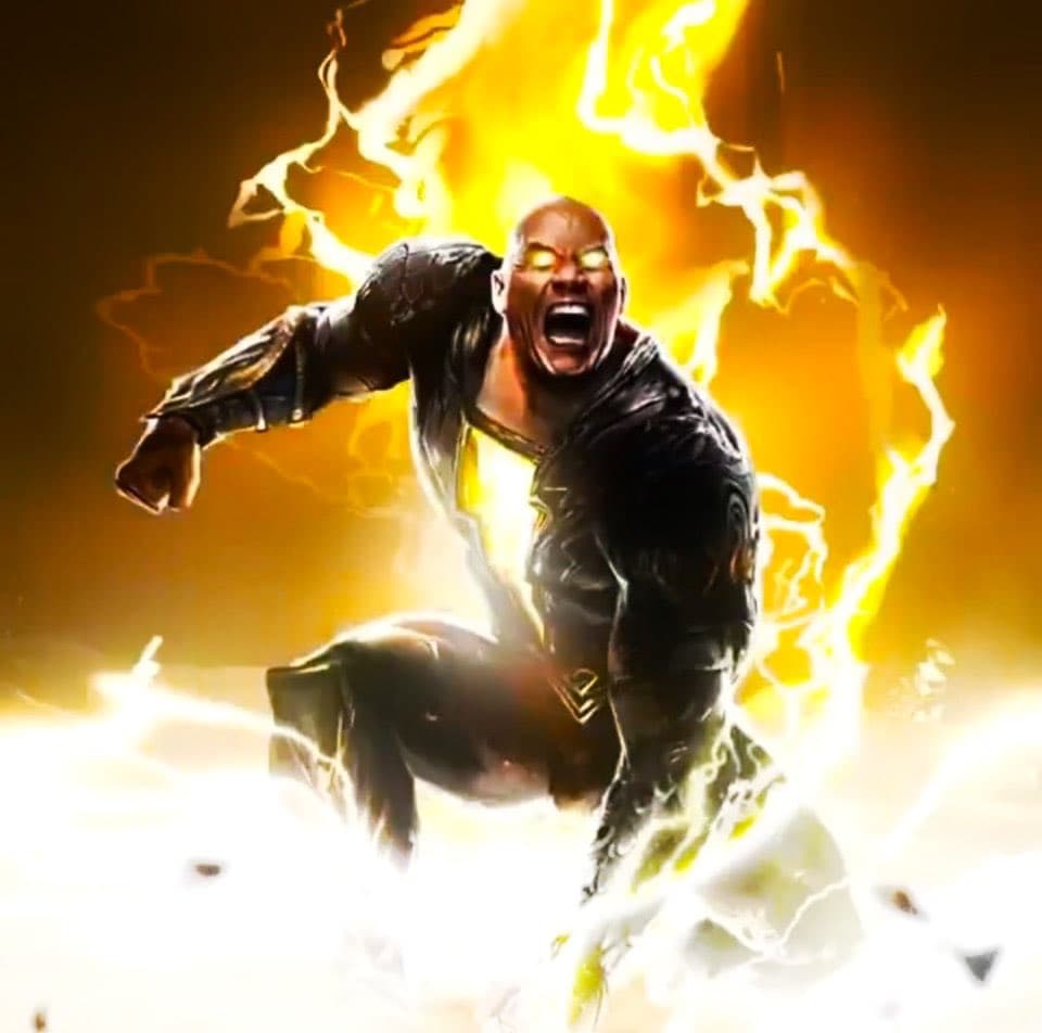 Black Adam (La Roca) le mandó una amenaza a la Liga de la Justicia