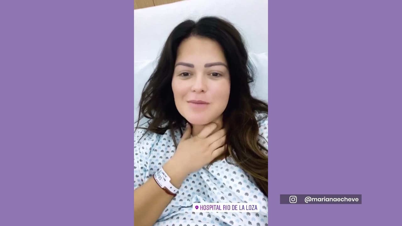 "Mi hijo va a ser un guerrerazo": Mariana Echeverría salió bien de la operación