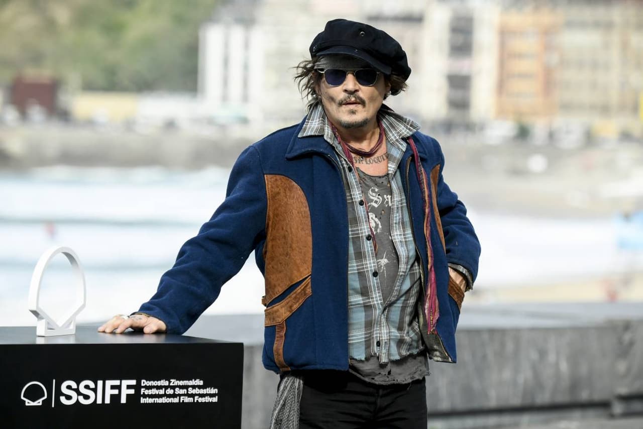 Johnny Depp en Festival de San Sebastián