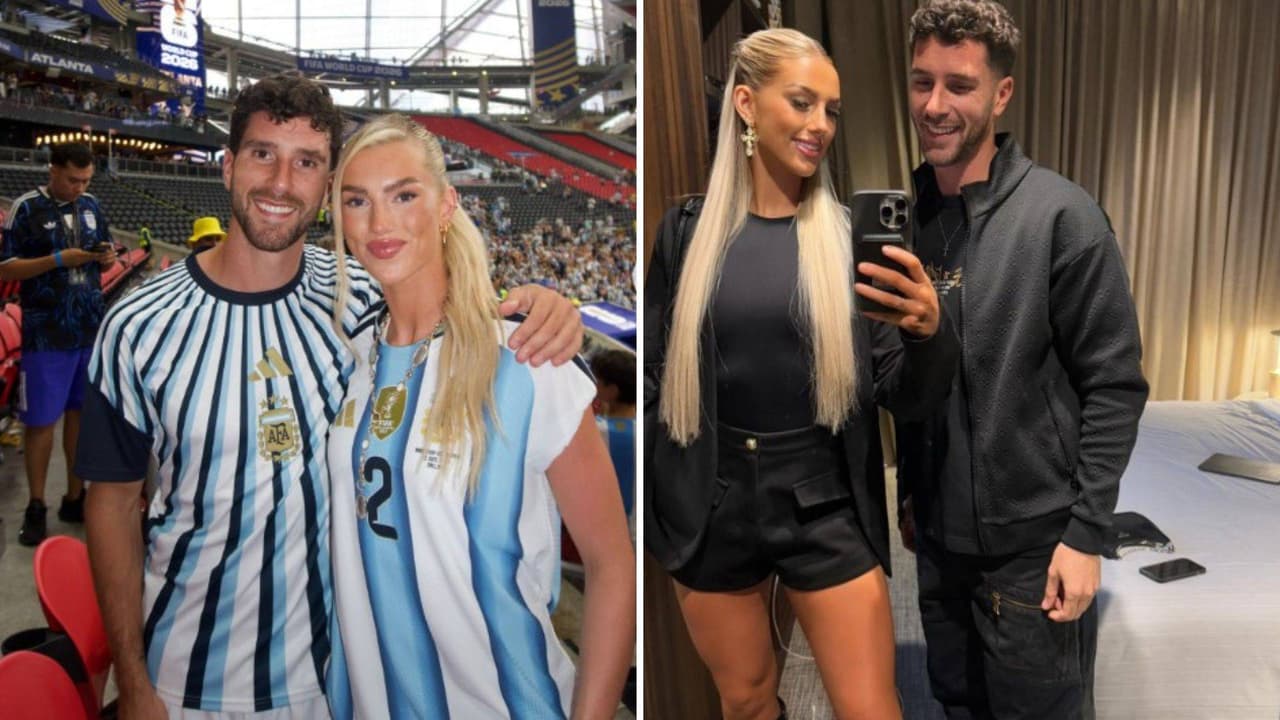 Novia inglesa de Senesi revela a quién apoyará: ¿Argentina o Inglaterra?