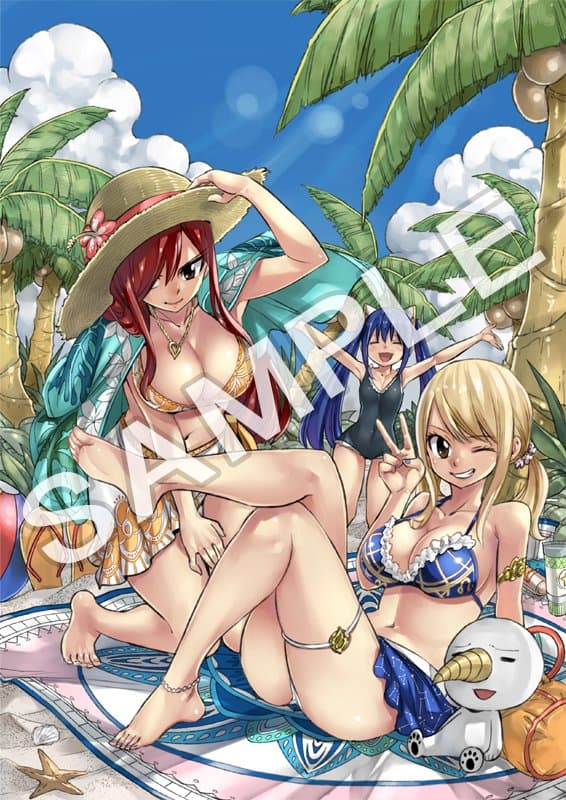 Mira este arte especial del nuevo juego de 'Fairy Tail'