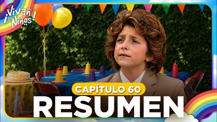 Rodrigo cae en profunda tristeza al quedarse solo en su cumpleaños | ¡Vivan los niños! | Capítulo 60