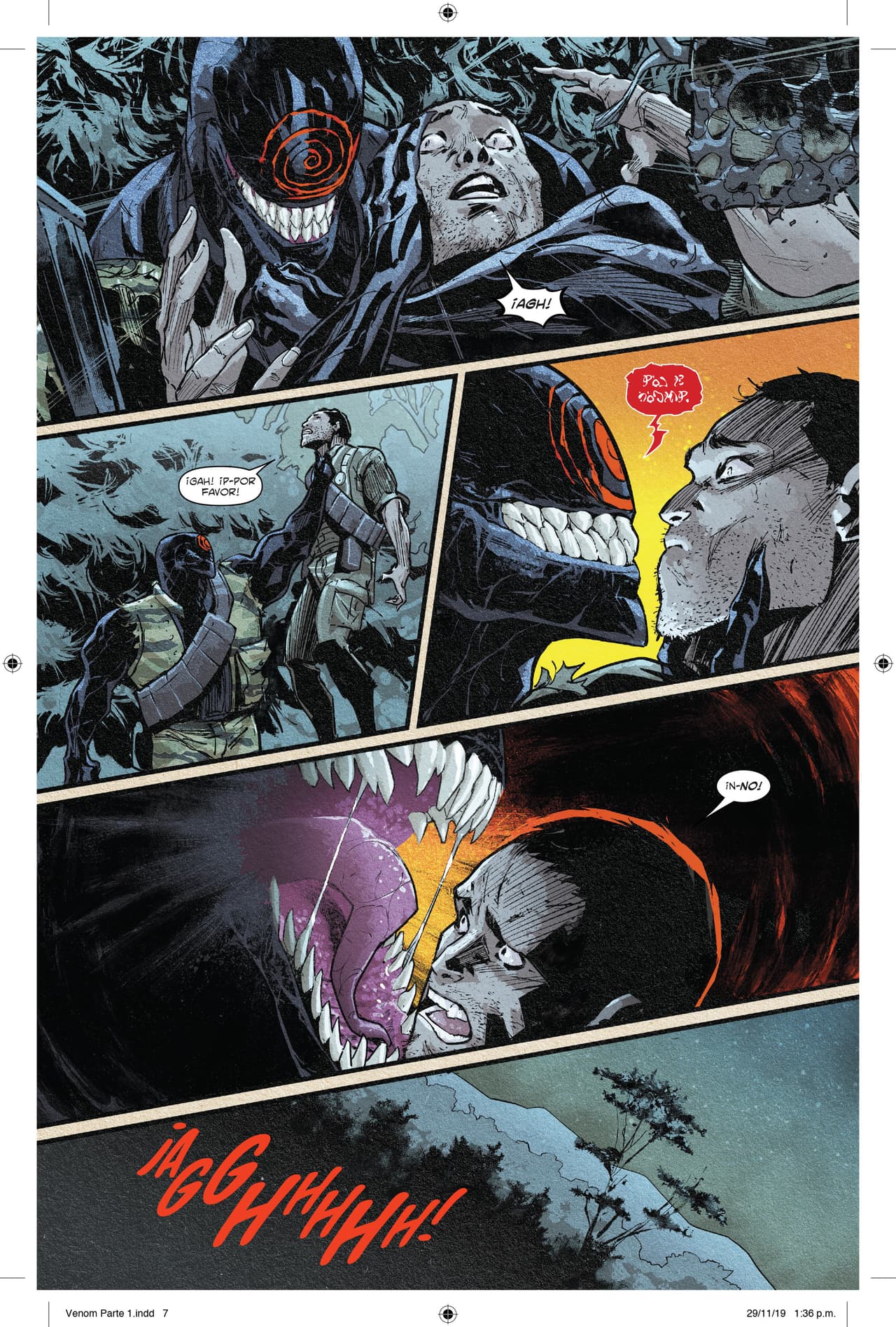 La historia fue escrita por Donny Cates, Ryan Stegman y Frank Tieri.