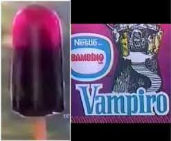 En la competencia había una paleta de hielo riquísima, la Vampiro, que era de grosella con uva. Estuvo sepultada por años, pero acaba de regresar para saciar tu sed.