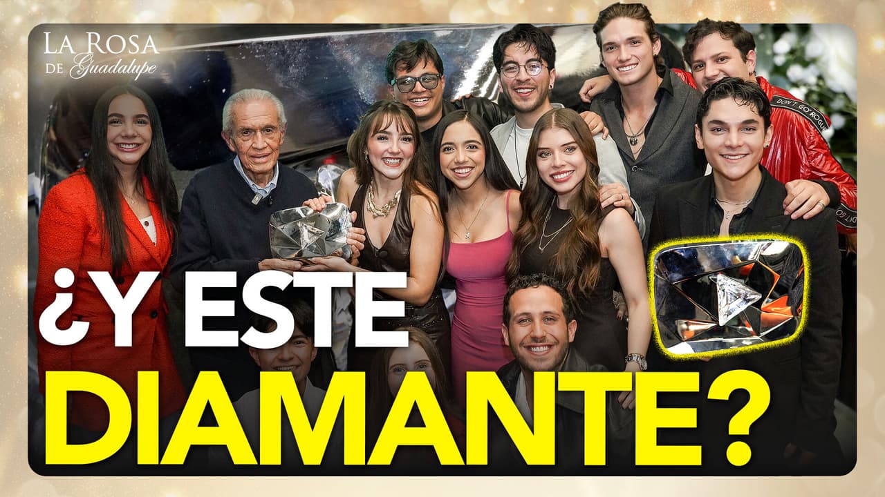 ¡23 millones! La Rosa de Guadalupe CELEBRA su placa de DIAMANTE