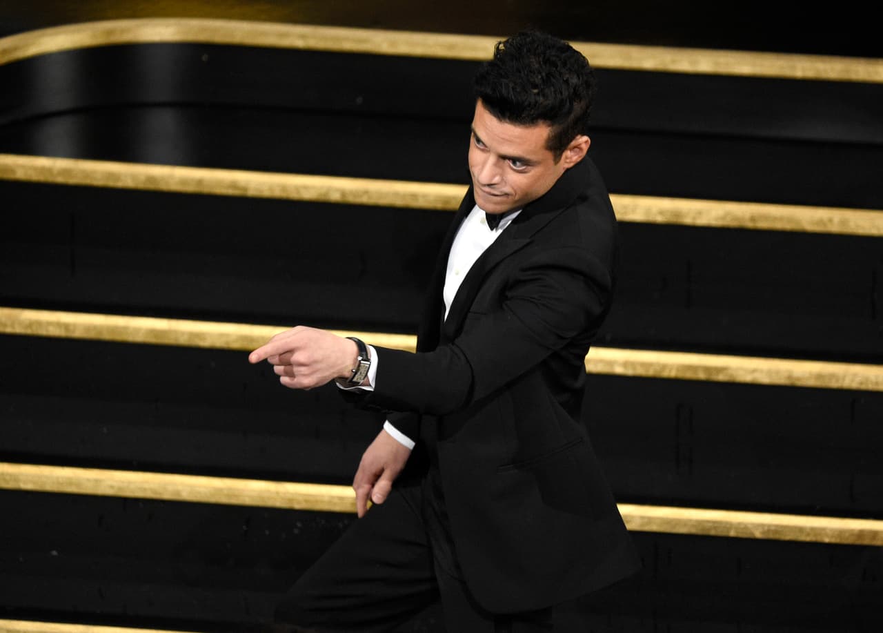Rami ganó en la categoría de Mejor Actor por su papel como el líder de Queen