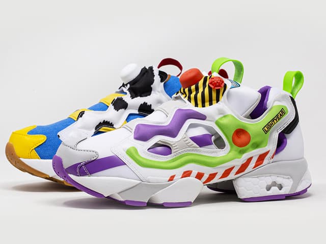 También existe una colección súper exclusiva inspirada en Buzz y Woody que lanzó Reebok. Los tenis tienen detalles loquísimos.