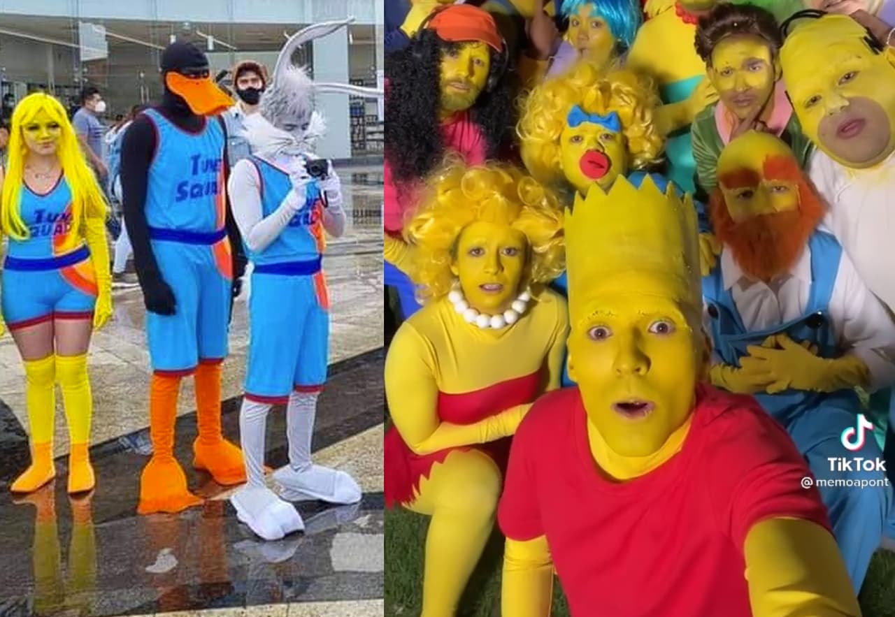 ¡Usted no aprende! Memo Aponte recibe críticas por su extraña versión de Space Jam y Los Simpson