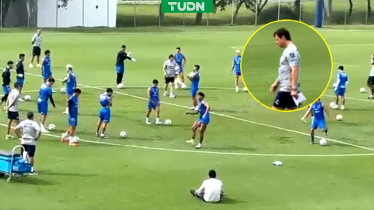 Comienza una nueva era; Almeyda dirige su primer entrenamiento con Rayados