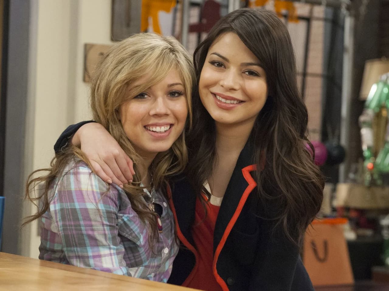 Jennette McCurdy y Miranda Cosgrove en 'iCarly'