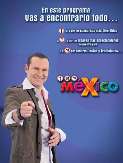 Alan Tacher conductor de 123 X México