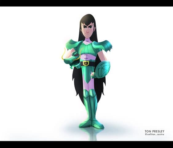 Un fan art de esta clase hizo propagarse el rumor de que Cartoon Network haría su versión de la historia. Lo cual no fue cierto.