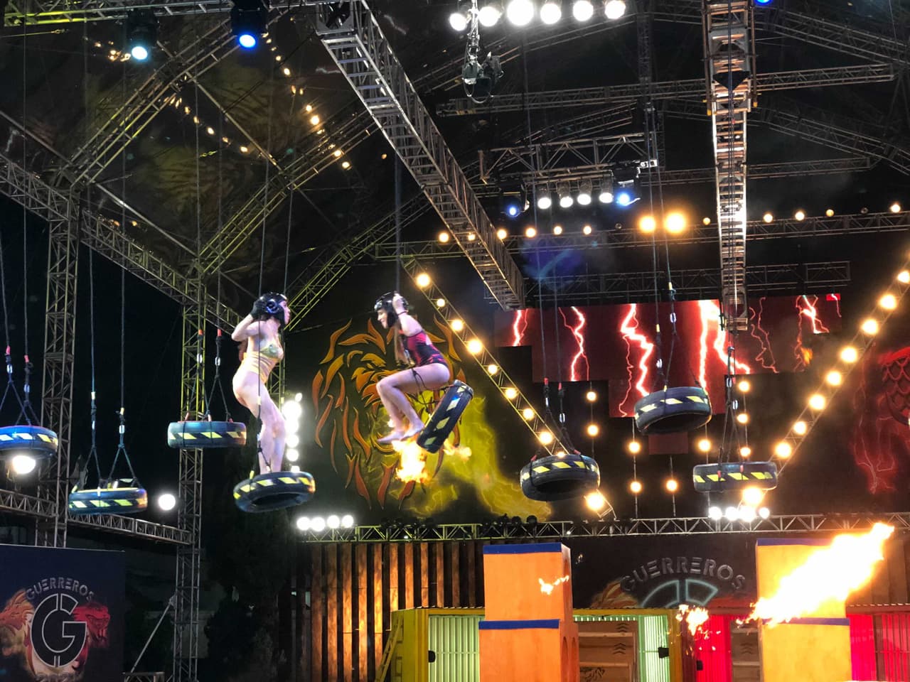 En 'Puente de llantas', Cobras ganó 100 puntos en el dado, pero gracias al triunfo de Ella los Leones se llevaron 50 puntos.