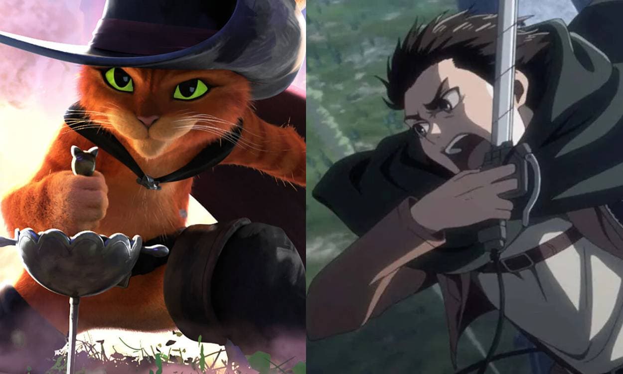 Gato con Botas 2 incluye una escena tipo Attack on Titan