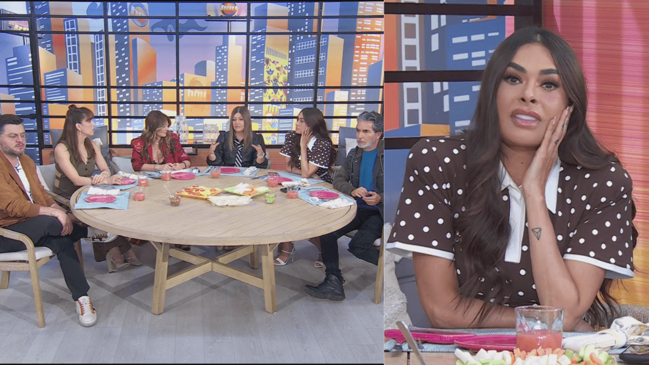 Galilea Montijo casi se vomita en Hoy y muestran en video cómo reacciona a broma