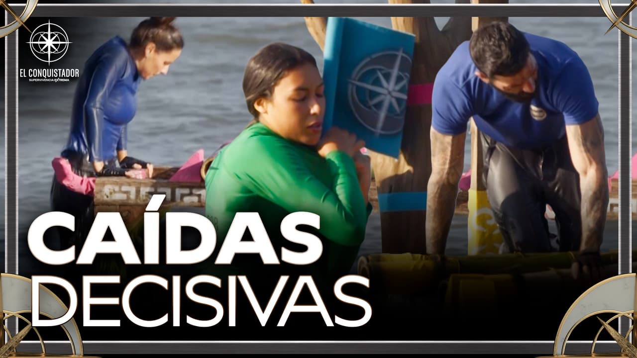 Asaf y Clau se caen en la prueba y arriesgan su permanencia en El Conquistador