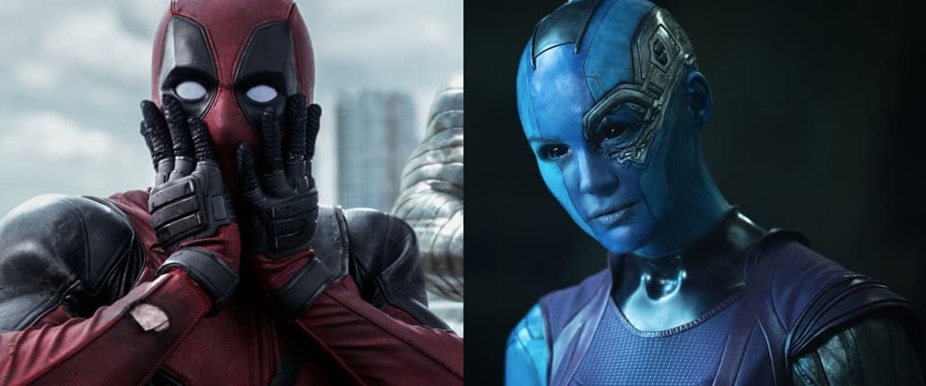 Deadpool y Nebula se están peleando en Twitter, pero es por una buena causa