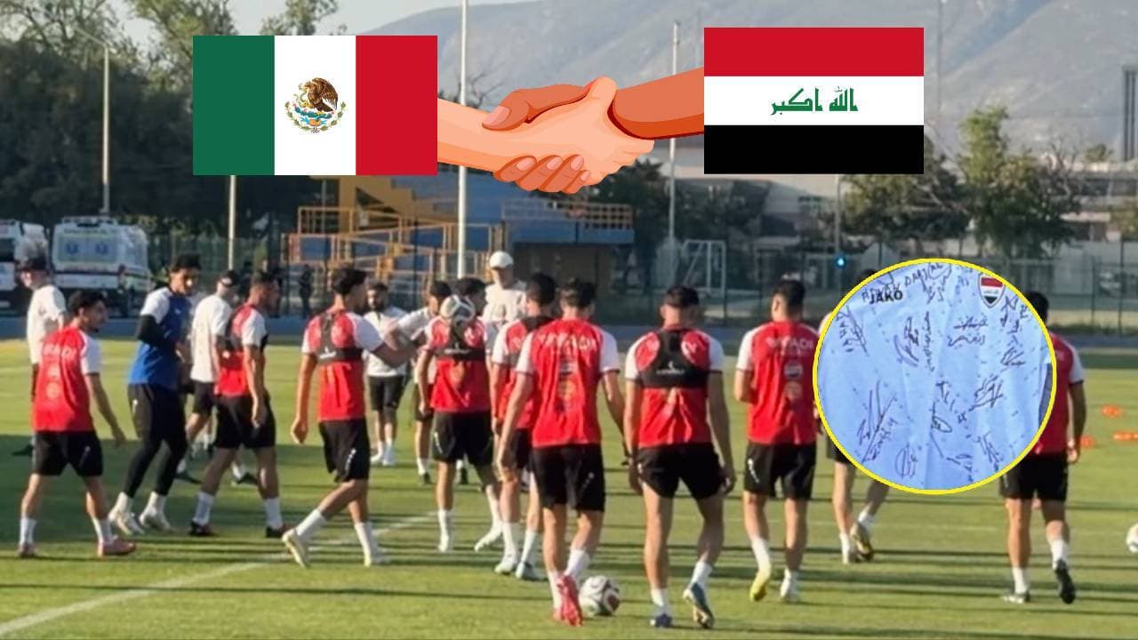 Irak deja emotivo regalo en Monterrey en agradecimiento a México