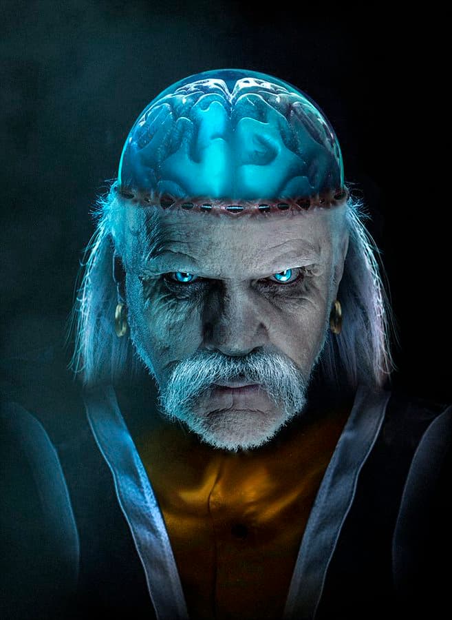 Y, finalmente, Malcolm McDowell como el Doctor Maki Gero. ¿Te gustan estas propuestas?