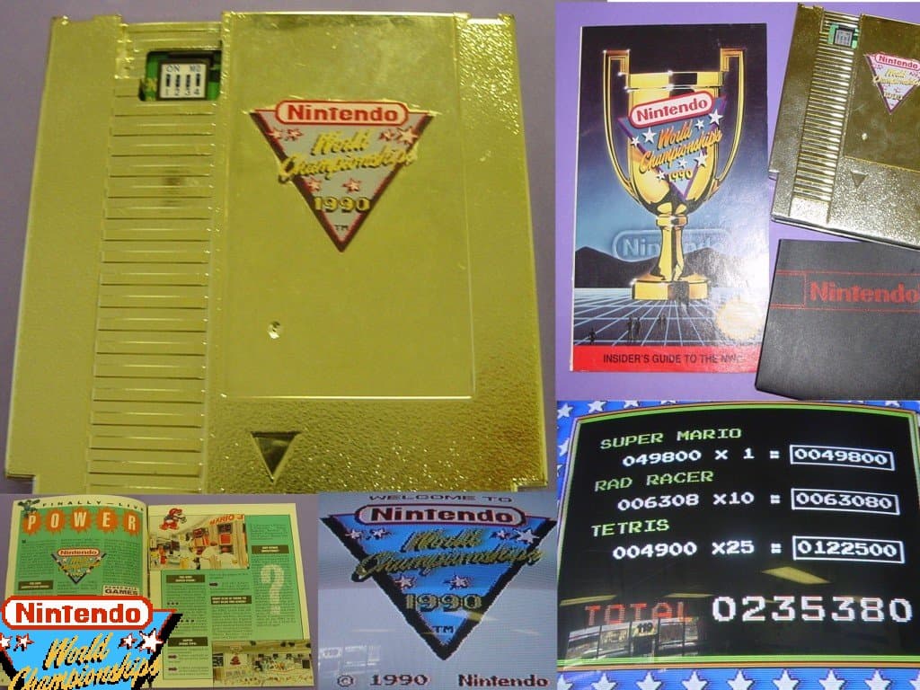 El cartucho dorado de Nintendo World Championships es un tesoro clásico del Gaming, alcanza los 400 mil pesos.