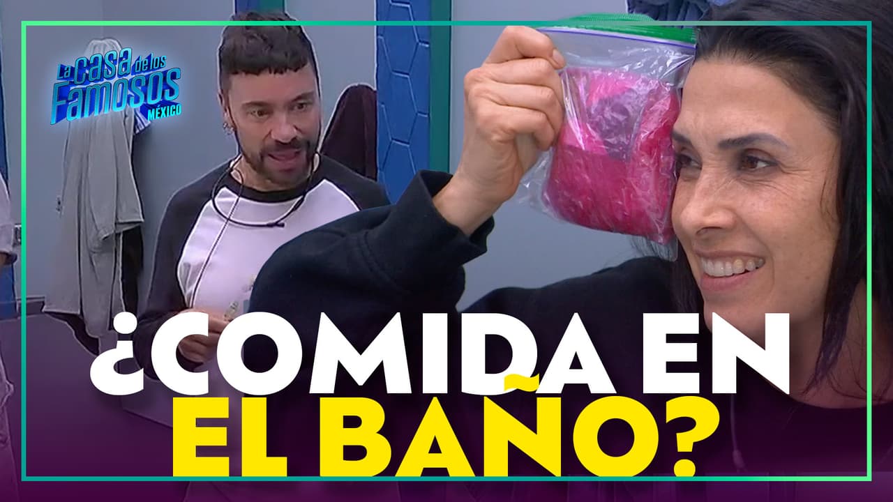 ¡Un secreto! Dalílah confiesa haber escondido comida ¡en el baño!