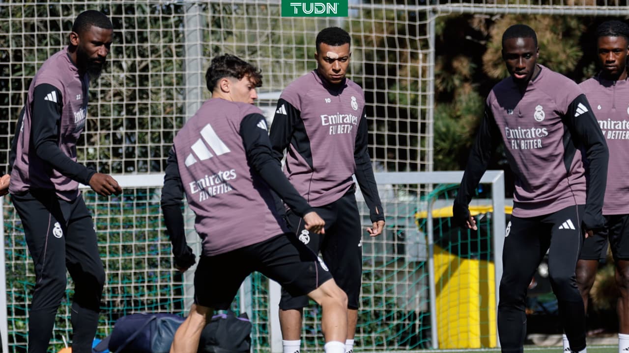 Mbappé, tras codazo de Reis, ya entrena con la mira puesta en el Bayern Múnich