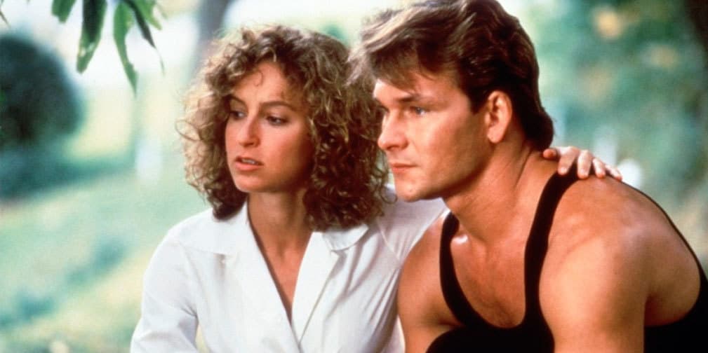 A Patrick Swayze le llegó a desesperar que Jennifer Grey se riera en medio de una escena seria de Dirty Dancing.