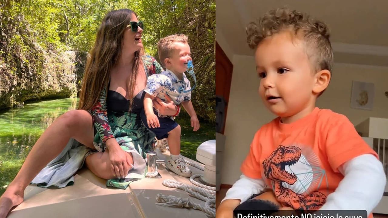 ¿Lucca será bailador? Mariana Echeverría comparte tierno video de su hijo