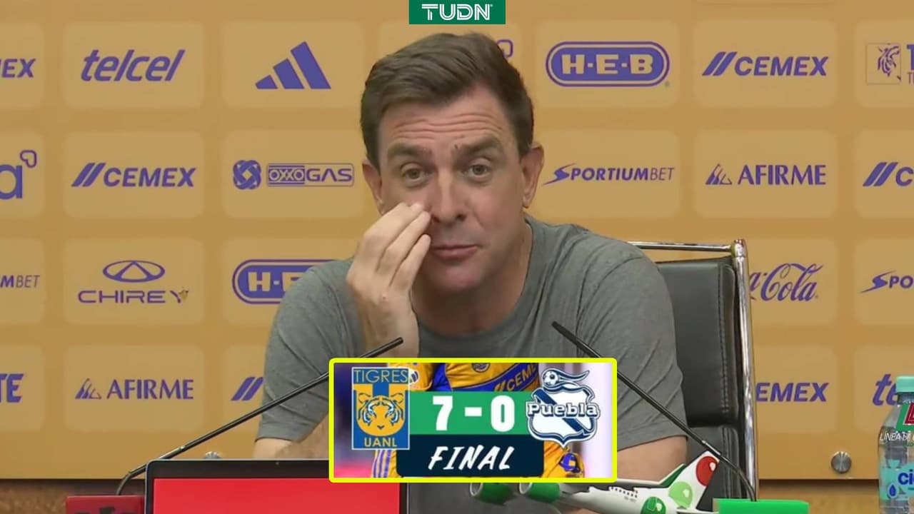 Esto dijo Guede tras recibir siete goles en el Volcán 