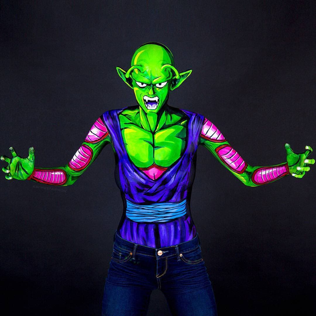 Y es que, vamos, se hace llamar a sí misma 'The Bodypainter'.