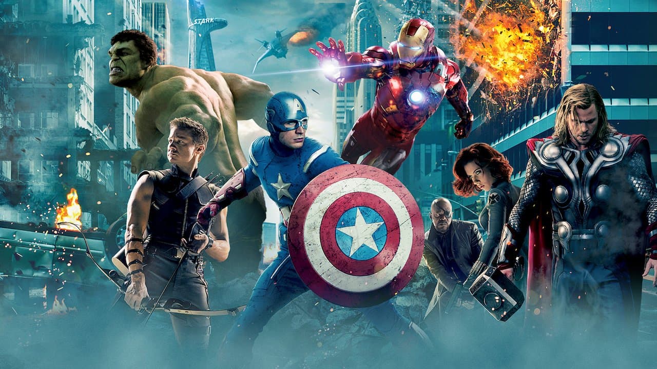 La primera película de los 'Avengers' reunió $1,518.8 millones de dólares cuando se estrenó en 2012, eso le bastó para llegar al lugar 7 de esta lista.