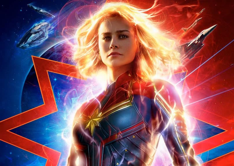 Brie Larson como Capitana Marvel