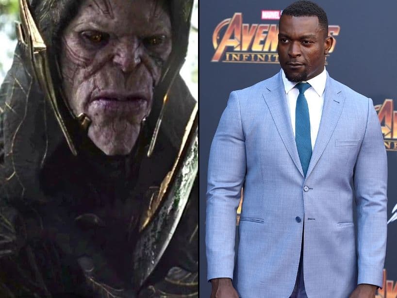Corvus Glaive, quien trabaja para Thanos, fue encarnado por Michael James Shaw.