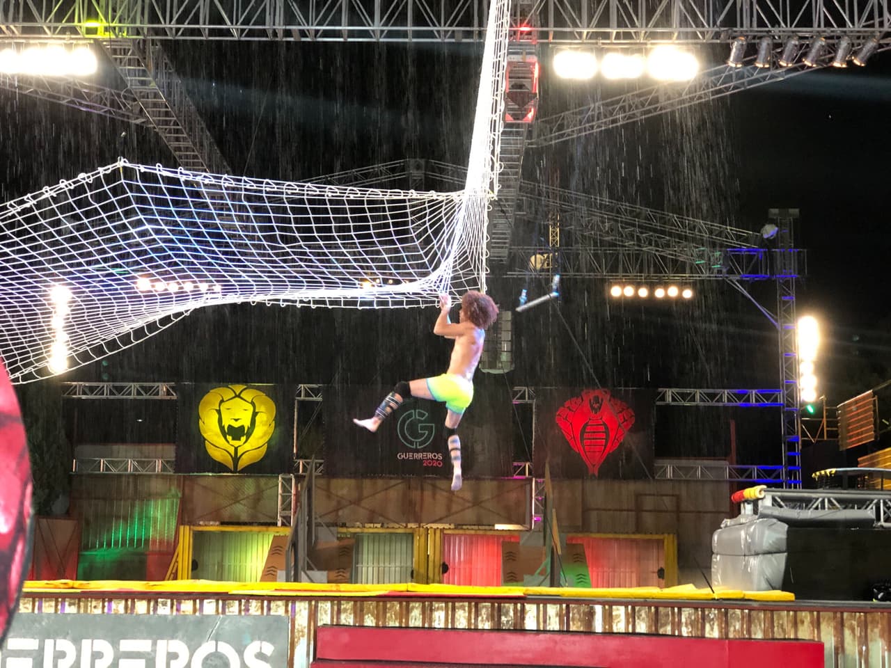 En Red de alberca, Jeff y Nano debutaron en Guerreros 2020, siendo el León el ganador de ese punto. Las Cobras triunfaron en este circuito y sentenciaron a Potro.