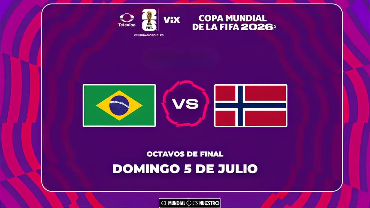 Brasil vs. Noruega: Ve aquí EN VIVO el duelazo de Octavos de Final