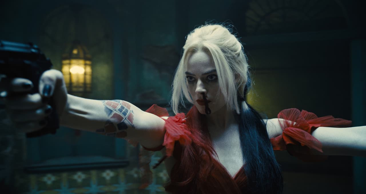 Margot Robbie en la película 'El Escuadrón Suicida'