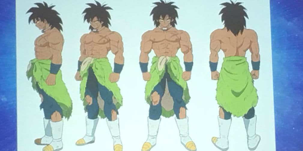 Así se verá Broly en la película de Dragon Ball Super