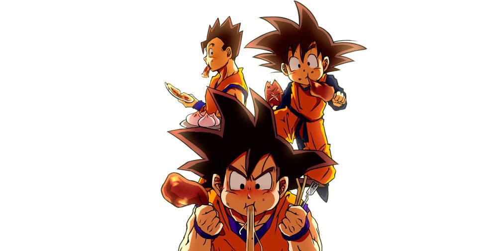 Restaurante con platillos Dragon Ball