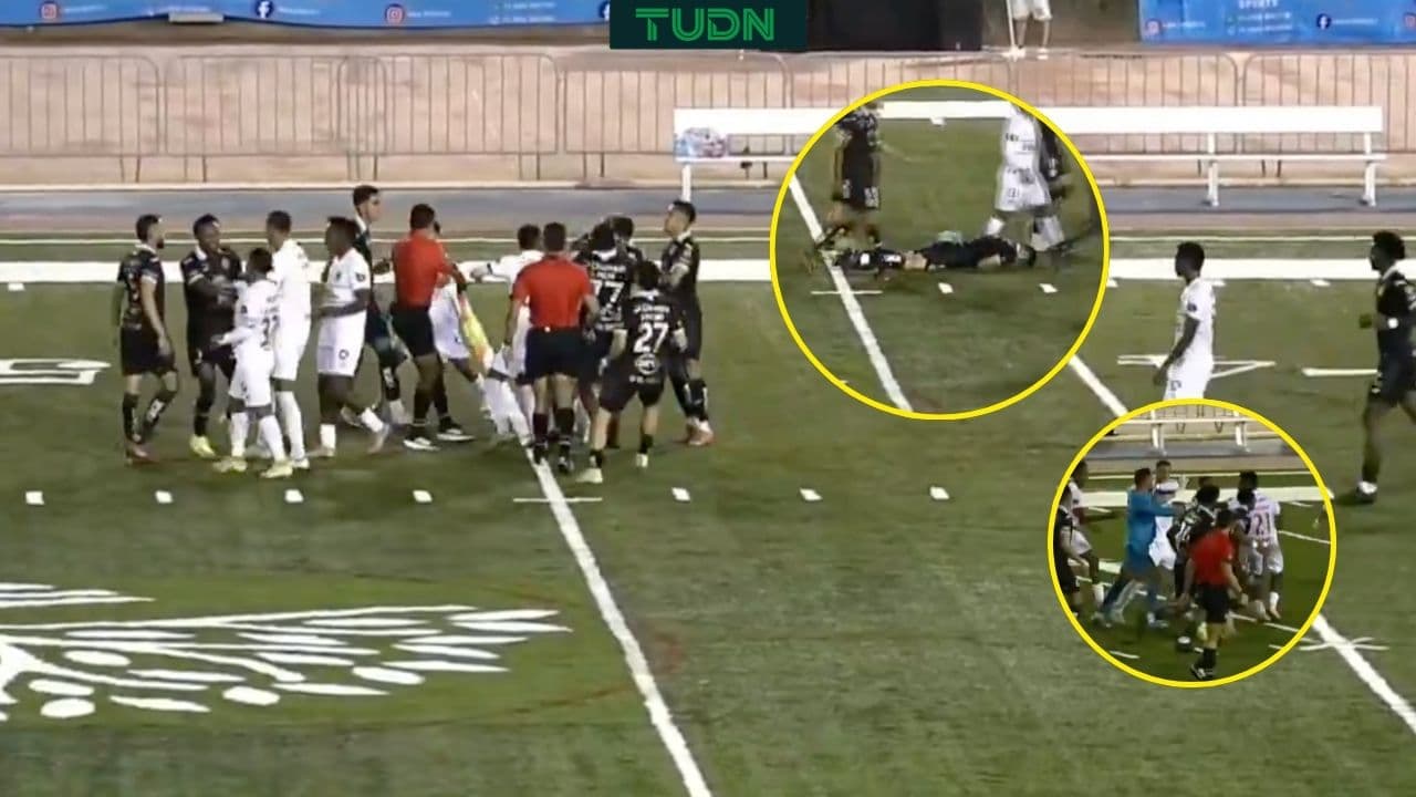 Clásico de Honduras termina en bronca en la New Orleans Cup