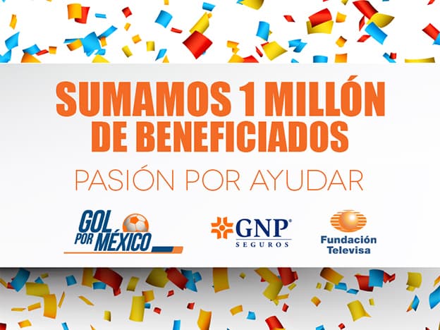 Gol por México llega a 1 millón de beneficiados