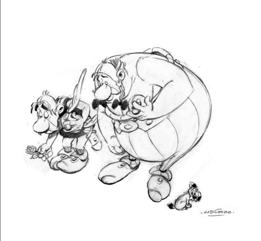 Falleció Albert Uderzo, creador de Ásterix