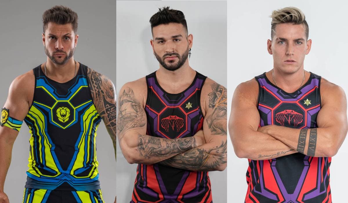 Nicola, Asaf y Agustín en Guerreros 2021