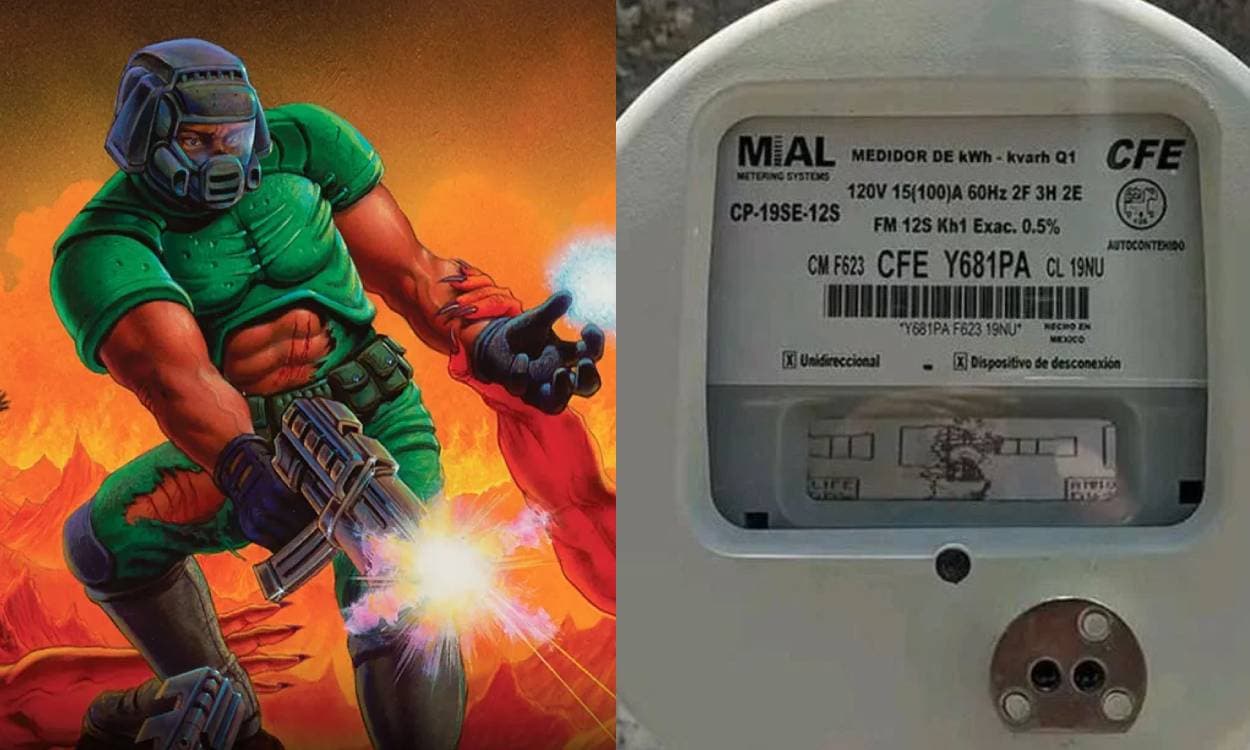 Doom: Logran correr el juego en un medidor de luz en México